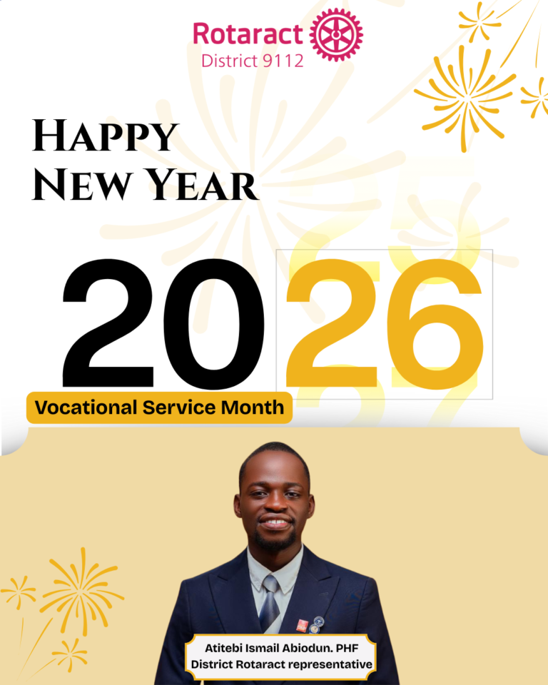JANUARY DRR’S ADDRESS VOCATIONAL SERVICE MONTH