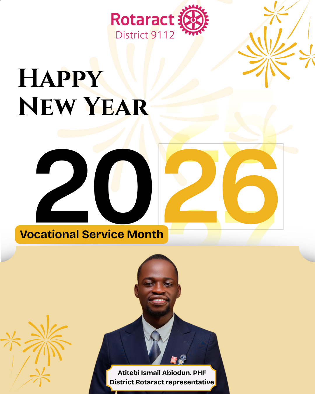JANUARY DRR’S ADDRESS VOCATIONAL SERVICE MONTH